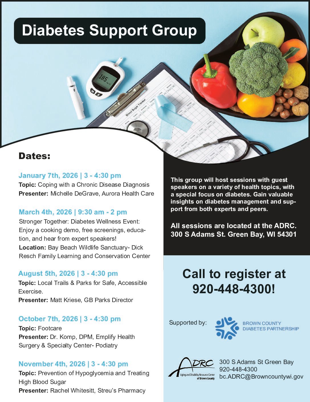 Diabetes Support Group Flyer
