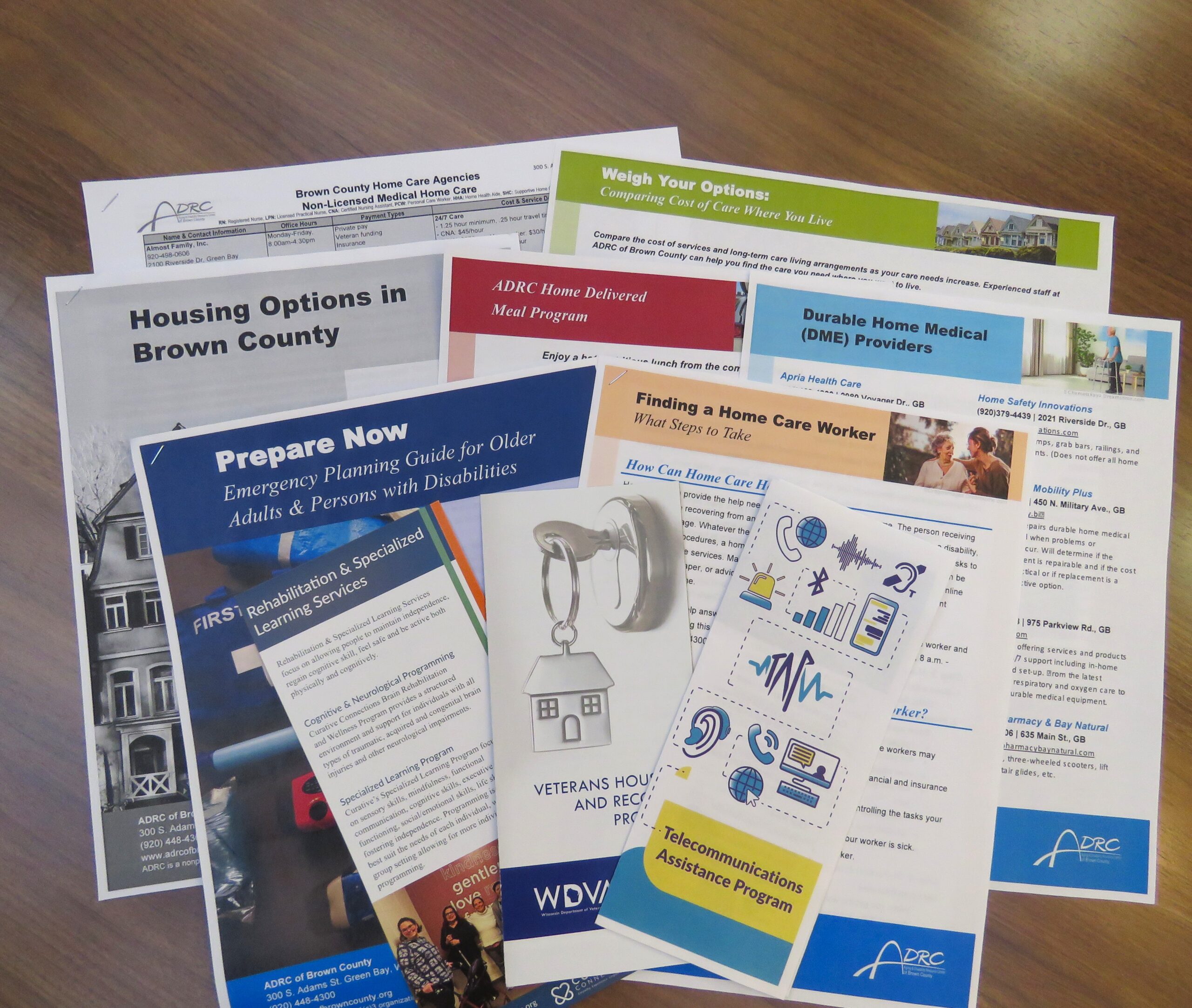 Several ADRC resources about housing